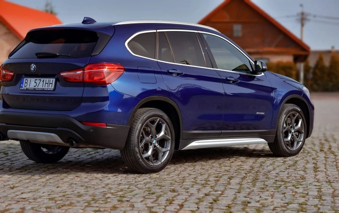 BMW X1 cena 91600 przebieg: 125000, rok produkcji 2016 z Białystok małe 596